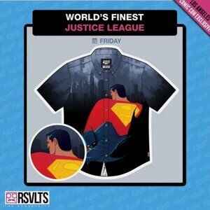 NEW 2025 LACC Exclusive RSVLT DC World's Finest Justice League Superman Medium